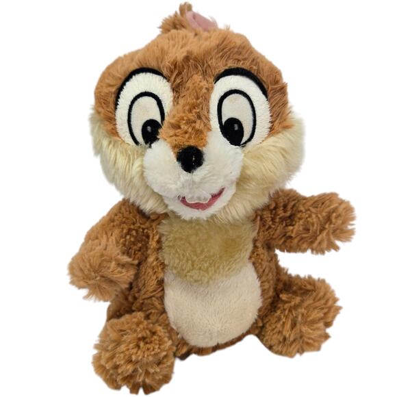 Disney Store Chip Chipmunk Forest Cartoon Forest Stuffed Animal Plush 10" - Picture 1 of 7